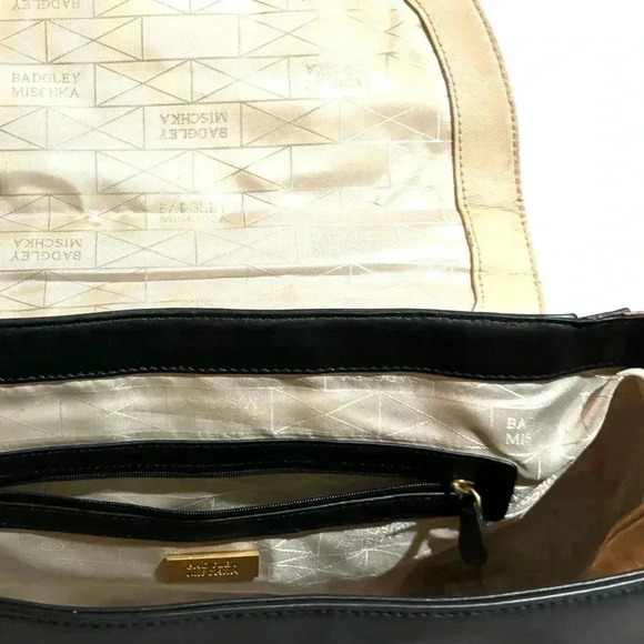 Badgley Mischka multicolors leather satchel handbag - Picture 11 of 12